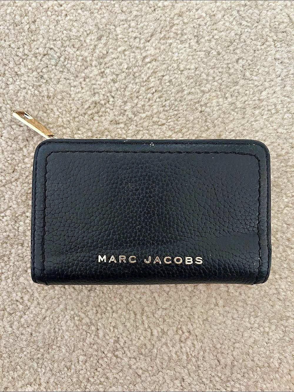 Vintage Marc Jacobs The Snapshot Mini Compact Wallet Black